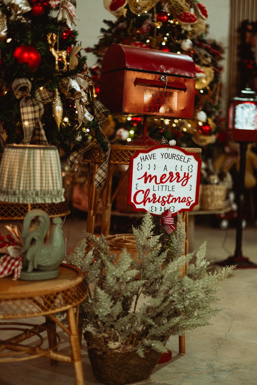 Caixa das cartinhas para o Papai Noel