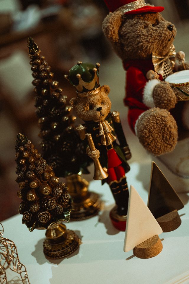 Ursinhos e soldadinho de Natal